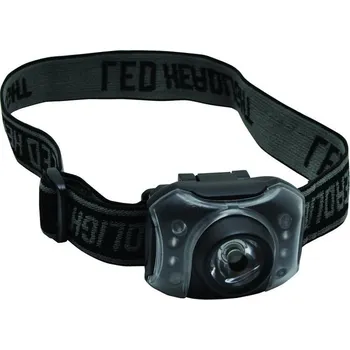 Baladeo PLR436 Orkanger čelovka s 1W LED + červená LED