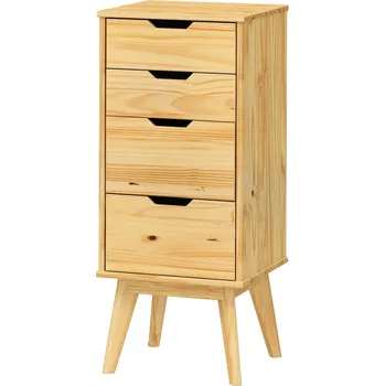 Komoda Komoda SIMIR 4S, masiv borovice + vyzvednutí ZDARMA