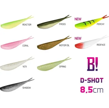 Umělá nástraha Umělá nástraha BOMB! D-SHOT / 5ks|8,5cm/PERCHY