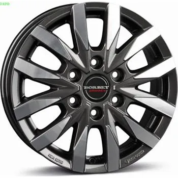Alu kolo alu-kola Borbet CW6 7.5x18, 6x139.7 ET47, šedý leštěný