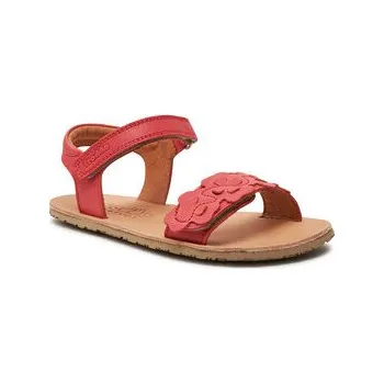 Dámské sandále Sandály Froddo Barefoot Flexy Flowers G3150265 S Červená 31