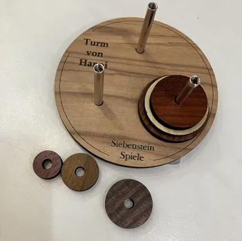 Hlavolam Hanojská věž - hlavolam