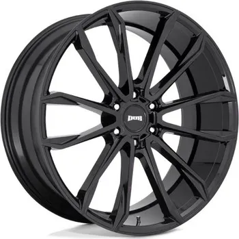 Příslušenství ke karavanu DUB S253 CLOUT disk 24x10 6X135 87.1 ET30, Lesklá černá
