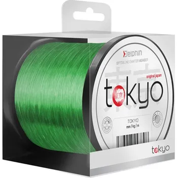 Monofil Delphin TOKYO / fluo zelený|0,33mm 8,2kg 300m