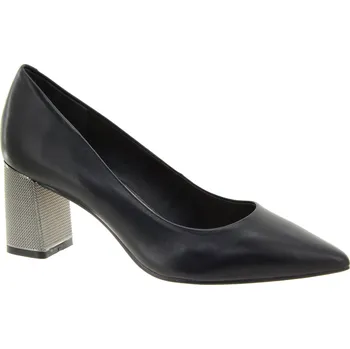 Dámské lodičky EPICA Dámské kožené černé lodičky 1580-589-758-BLACK-245 Velikost 41