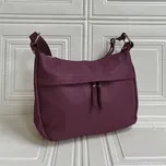 Kožená kabelka MaxFly 6422 bordová