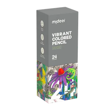 Mideer Pastelky v zářivých barvách - 24 ks