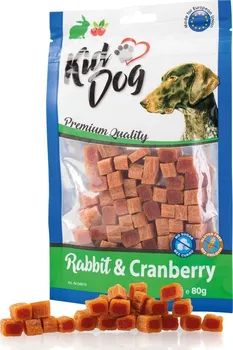 Pamlsek pro psa Kiddog Trainer Go mini kostičky Rabbit & Cranberry