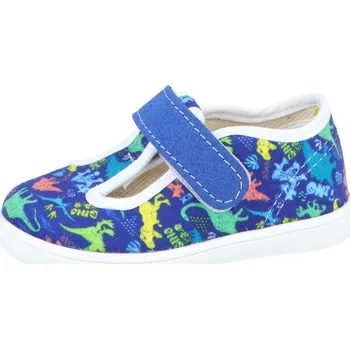 Dětská treková obuv Dětské plátěnky Jonap Baby T-rex chlapecké, flexibilní podešev | Botonožka.cz Velikost: 19