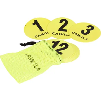 podložka na cvičení Značkovací disky Cawila Floormarker Nr.1-12 Set d=12,5 cm 1000871665 Velikost OS