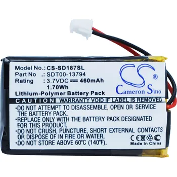 Baterie pro mobilní telefon Baterie Cameron Sino CS-SD187SL pro SportDOG SD-1875 - neoriginální