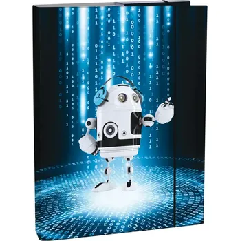desky na sešit Box na sešity A5 Funny Robots