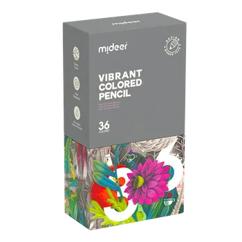 Mideer Pastelky v zářivých barvách - 36 ks