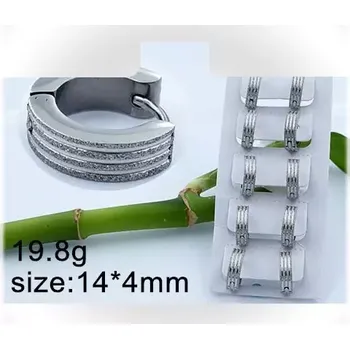 Náušnice Náušnice chirurgická ocel kroužky 7630