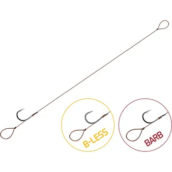 Návazec Delphin Proxi Loop / 6ks|8cm / 0,10mm / B-LESS 6