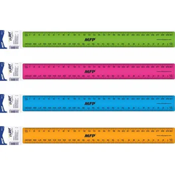 pravítka MFP Paper s.r.o. Pravítko 30 cm MFP neonově růžové