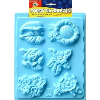 Forma na odlévání Formy na odlévání ze sádry, Květiny