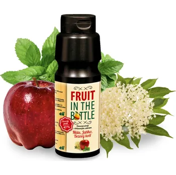 Sirup Sirup Máta, jablko, bezový květ, 750 ml, ks