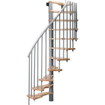 Schodiště Točité schodiště Minka Metallica Smart buk, průměr 130cm pro výšku do 282 cm