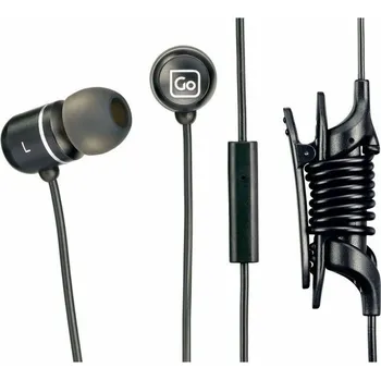 Sluchátka Go Travel sluchátka Mobile Control Earphones black