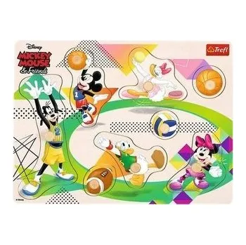 Puzzle Puzzle medium drewniane - Mickey & Friends TREFL