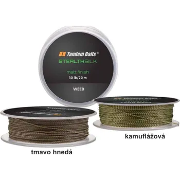 Návazcová šňůra Stealth Silk 20m 30lb camo