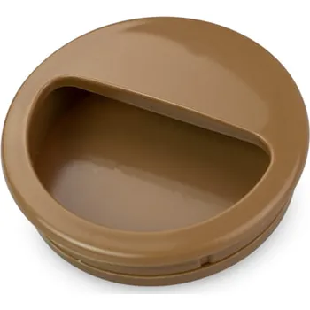 Nábytkové kování Interex Úchytka na zafrézování TARRA / ořech