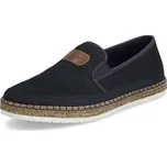 PÁNSKÉ POLOBOTKY RIEKER B5272-14 MODRÁ Barva: MODRÁ, Velikost: 44