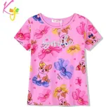 Dívčí tričko kr.r. Kugo FC1059, růžové