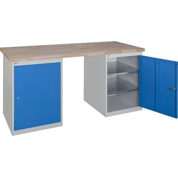 Dílenský stůl Dílenský stůl PROFI 170 cm, 2 kontejnery D2-550