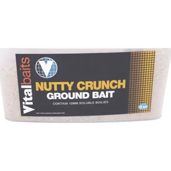 Návnadová surovina Vnadící směs Vitalbaits Nutty Crunch Bucket 3kg