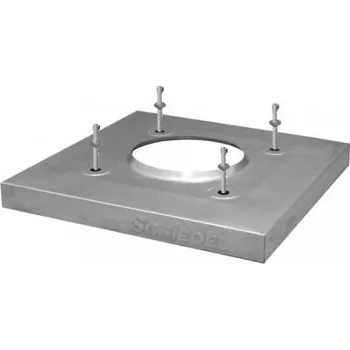 Komín Schiedel krycí deska nerezová UNI ADVANCED / průměr 20 cm