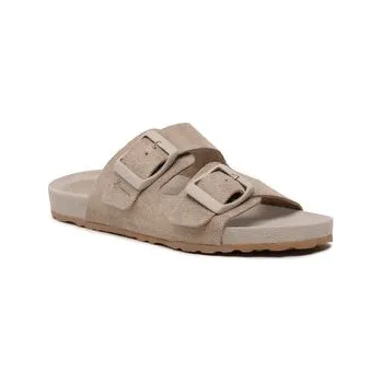 Dámské pantofle Nazouváky Manebi Suede Traveler Nordic Sandals W 1.9 RT Hnědá 37