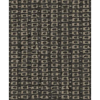 Tapeta Limonta Luxusní černá geometrická vliesová tapeta na zeď, 58708, Aurum II, Limonta, velikost 10 x 0,53 m