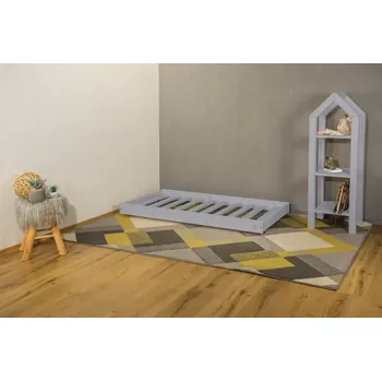 Příslušenství pro dětskou postel a kolébku MAXIDO Přistýlka včetně roštu Vigo 190x 90 šedá