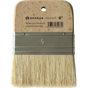 SPOKAR a.s. ŠTĚTEC PLOCHÝ DEKOR Vyberte velikost: 4”, Vyberte tloušťku (mm): 12, Vyberte viditelnou délku vláken (mm): 46