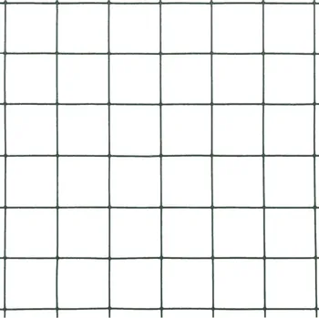 chovatelské pletivo Pletivo ke kurníku z pozinkované oceli s PVC vrstvou zelené oko 16 x 16 mm 0,5 x 25 m
