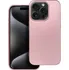 Pouzdro na mobilní telefon Mettalic Case pro Apple iPhone 15 Pro růžové