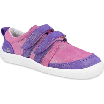 Chlapecké polobotky Beda barefoot boty Vivien nízké BF0001/W/N/PR2/TS Velikost: EU 25