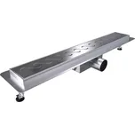 WellMall W-Drainwell 11 x 64 cm chrom…