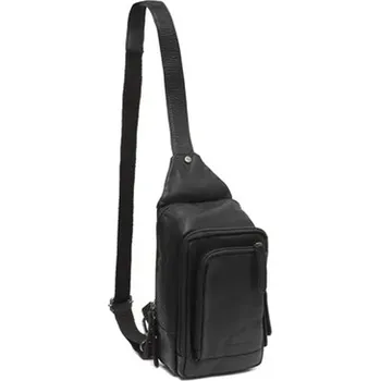 Batoh na jedno rameno EFH-1901 černý, LederArt
