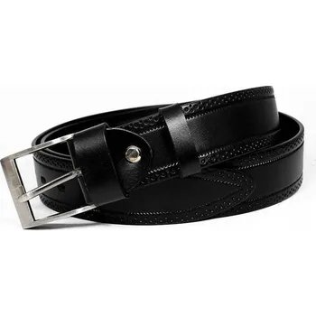 Opasek Rovicky Pánský opasek s klasickou sponou Graudrisz černá One size