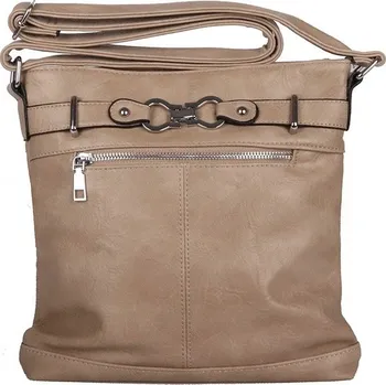 Kabelka Malá/střední zemní hnědá crossbody kabelka ROMINA & CO B80/24