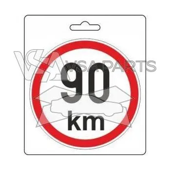 Samolepicí dekorace na vozidlo COMPASS Samolepka omezená rychlost 90km/h TIR