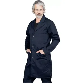 Zdravotnický plášť Leber&Hollman LH COATER G plášť tmavě modrý M-3XL