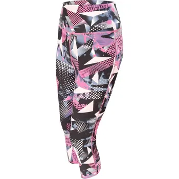 Dámské legíny Miego Dámské Bambusové 3/4 vzorované legíny - La Atkins Barva: Růžová, Velikost: S/M