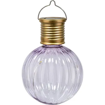 Stojací lampa lampa solární pr.8,5 v.11,2cm, 4LED, kov/PH FI sv.