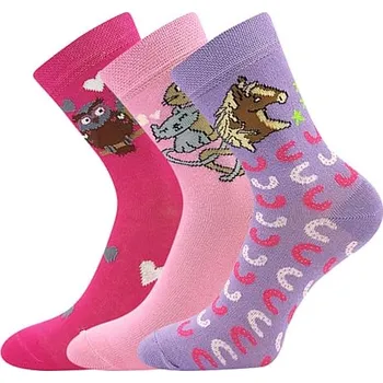 Dětské ponožky 057-21-43 14/XIV mix C holka 35-38 (23-25)