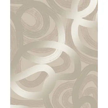 Tapeta Graham & Brown Premium Béžová geometrická vliesová tapeta na zeď, 121459, New Eden, Graham&Brown Premium, velikost 10 x 0,52 m