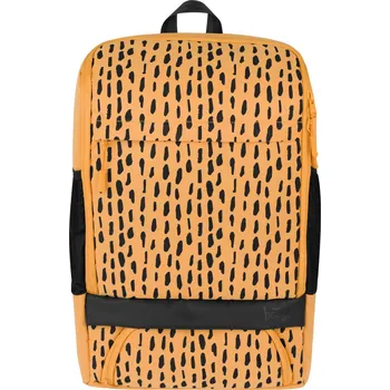 Školní batoh Baagl City batoh RPET hořčicový